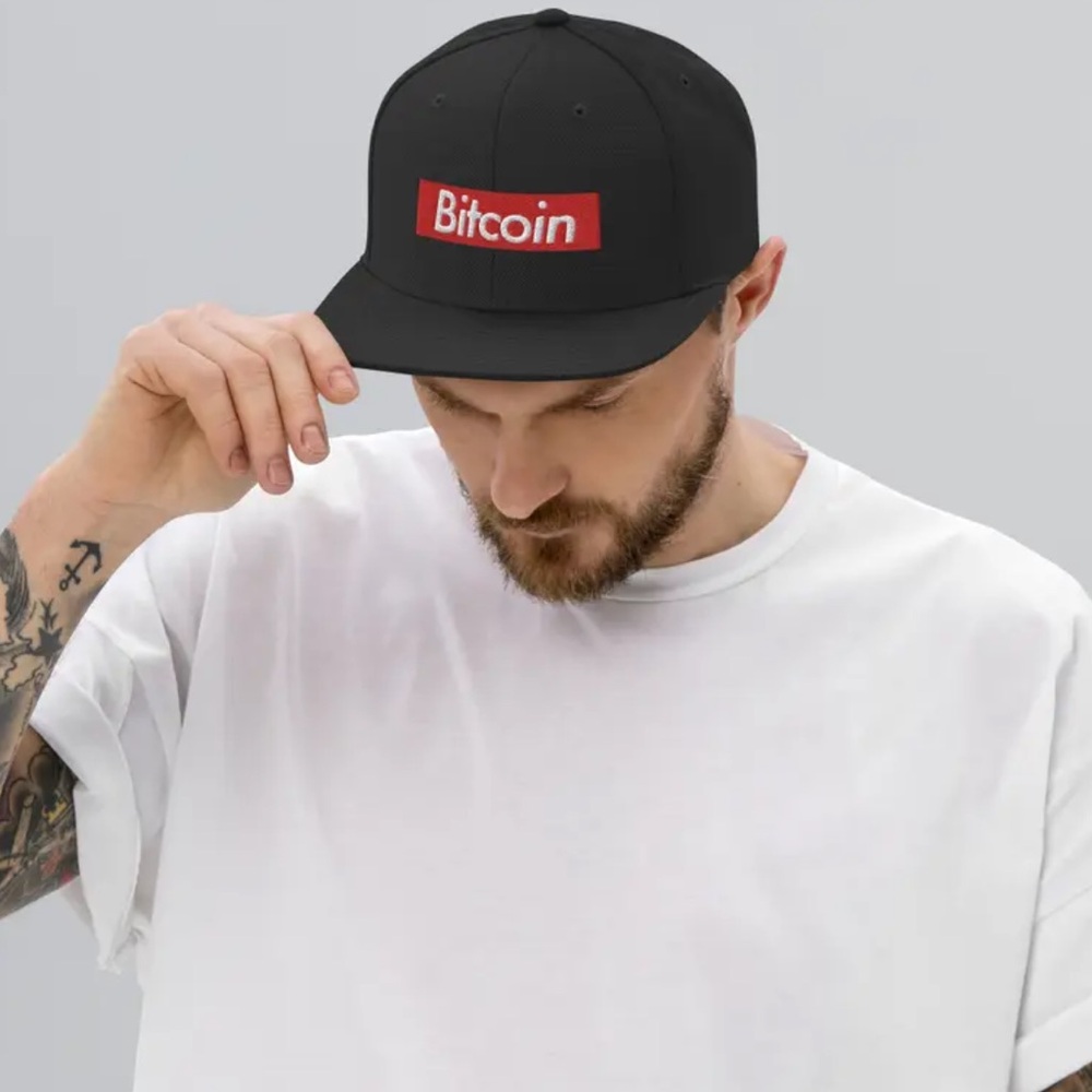 Bitcoin Crypto SnapBack Hat